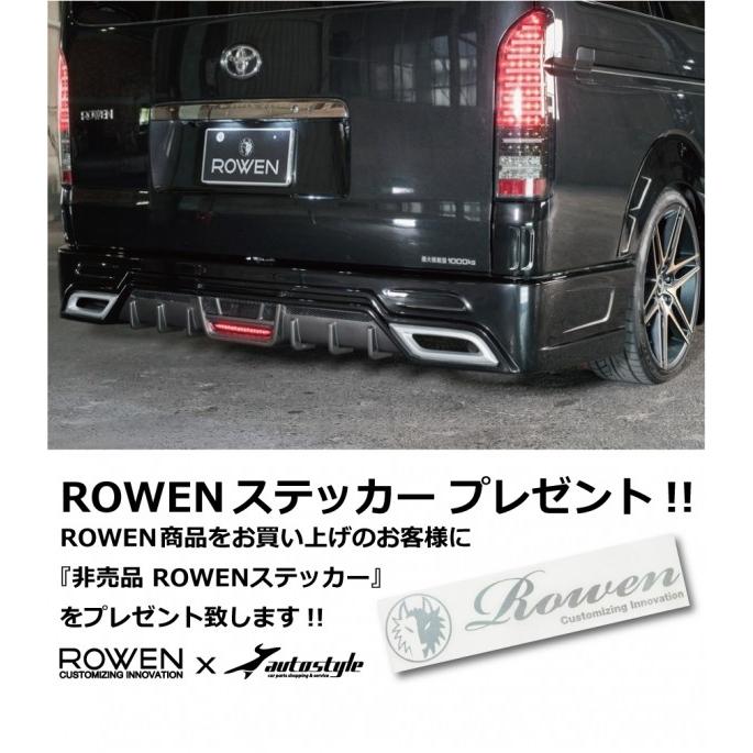 ステッカープレゼント ハイエース 0系 外装パーツ 1 4型 リアバンパー ワイドボディ ワイドボディ リアバンパー ディーゼル ワゴン用