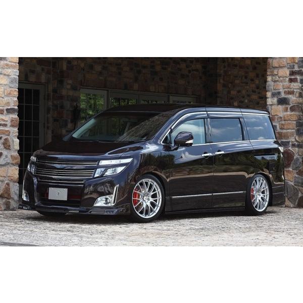 正規品 エルグランド E52 前期 ハイウェイスター Premium Style Kit 4本出しマフラー仕様 フロントledスポットあり 塗装済 ブリリアントホワイトパール Qab 公式の Assinatura Ionline Pt