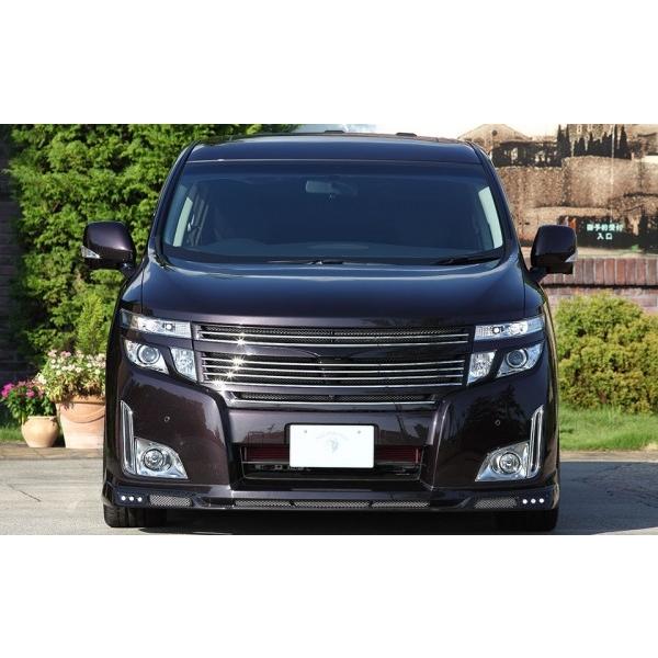 エルグランド E52 前期 ハイウェイスター Premium Edition フロントスポイラー Ledスポットなし エアロ カスタムパーツのtoptuner 通販 Paypayモール
