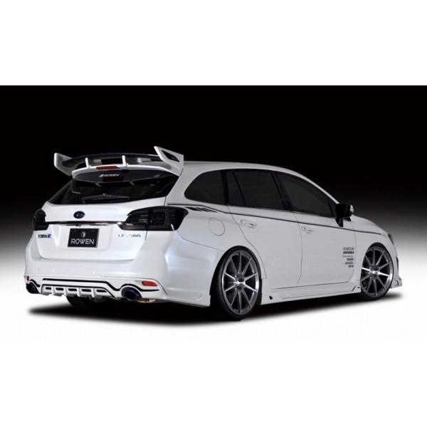 リヤアンダ レヴォーグ 塗分け塗装済 アイスシルバー メタリック G1u マットブラック エアロ カスタム