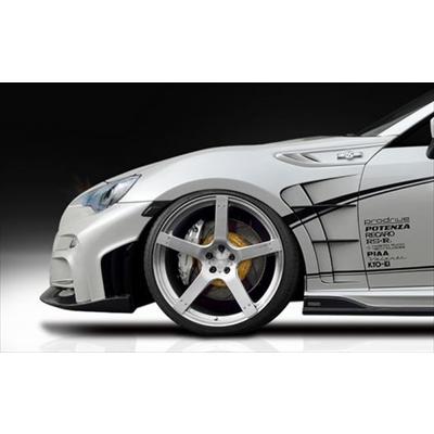 86 ZN6 前期 RR STREET-ZERO フロントフェンダー フィン：カーボン製 