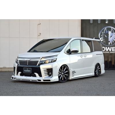 ヴォクシー 80系 前期 ZS PREMIUM Edition ハーフエアロ3点キット LED