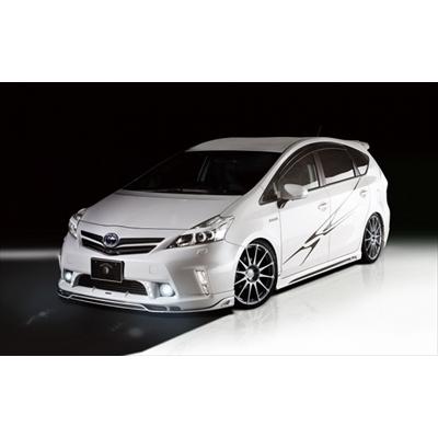 プリウスアルファ 40系 前期 RR レーシングスタイルセット FRP製 塗装 