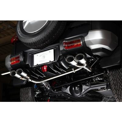 FJクルーザー PREMIUM01S 両側4本出しマフラー オールステンレス製