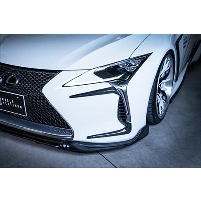 LEXUS LC500/LC500h フロントバンパーエクステンション FRP : エアロ