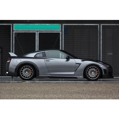 GT-R R35 フロントフェンダーダクト 左右セット ドライカーボン製 
