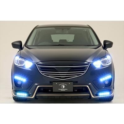 CX-5 KE 前期 SV PREMIUM Edition フォグランプカバー FRP製の画像