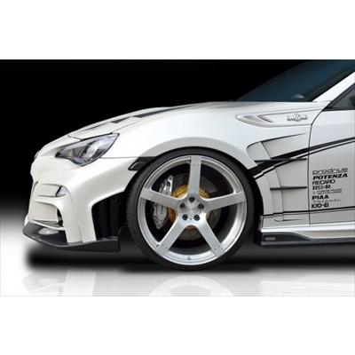 BRZ ZC6 前期 RR STREET ZERO フロントフェンダー FRP製 : エアロ 
