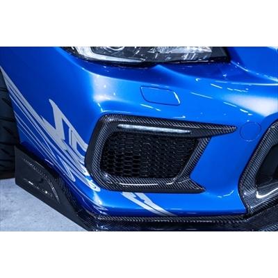 WRX STI 後期 VAB/VAG 2017.6〜 サイドダクトエクステンション Wet