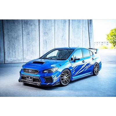 WRX STI 後期 VAB/VAG 2017.6〜 サイドダクトエクステンション Wet Carbon ※S4装着不可の画像