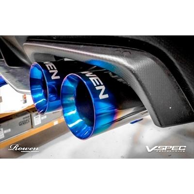 WRX STI VAB PREMIUM01TR HEAT BLUE TITAN RACING-SPEC 4本出し