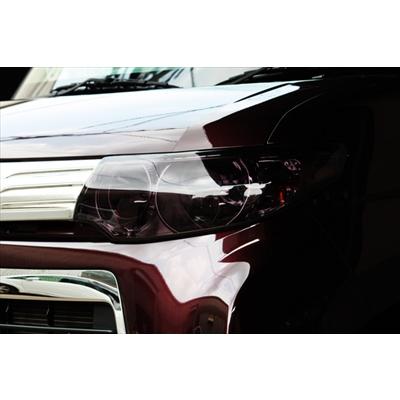 タントカスタム L375/385S ヘッドライトカバー ダークスモーク 