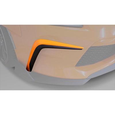 TOM'S（トムス） GR86 フロントバンパーガーニッシュ 素地 : エアロ