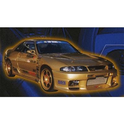 BCNR33 GT-R フロントバンパースポイラ- 塗装済み : エアロ.カスタム