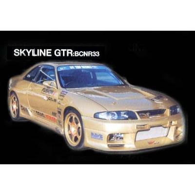 BCNR33 GT-R スカイライン ボンネット(FRP) : エアロ.カスタムパーツの 