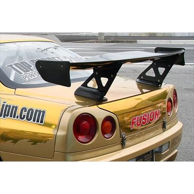 スカイライン GT-R BNR34 G-FORCE GTウイング FRP : エアロ.カスタム 