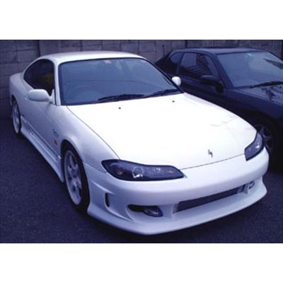S15 シルビア フロントバンパースポイラ- 塗装済み : エアロ.カスタム