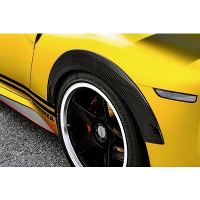 パーツオーダー RZ34 フェアレディZ ドライカーボンリヤオーバーフェンダー クリア塗装