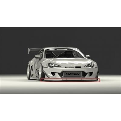 86 ZN6 パンデム バージョン3 フロントリップ : traz000008-000-00 
