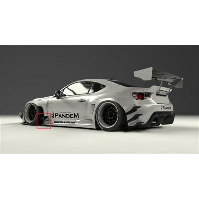 M*a様 おまけ追加 トヨタ86バンパーTRDスポイラ カナード ZN6 トヨタ86(ZN6系前期)用カナード TRD(Performance Line)エアロ｜GR86
