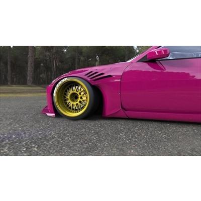フェアレディZ Z33 ロケットバニー フロントフェンダー 塗装取付込