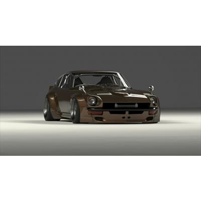フェアレディZ S30 パンデム フロントバンパー 上部のみ 塗装済み