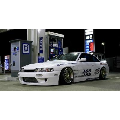 S14 シルビア前期 6666 フロントバンパー : エアロ.カスタムパーツの