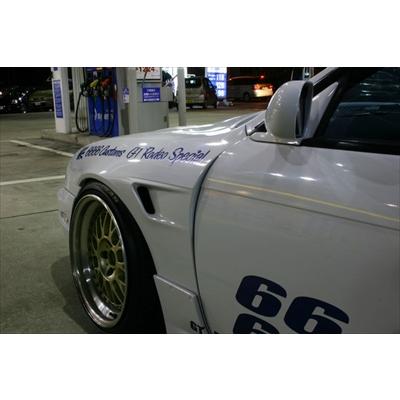 S14 シルビア 前期 6666 フロントフェンダー : エアロ.カスタムパーツ 