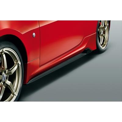 【未使用美品】C-WEST ABS トヨタ86 ZN6 右サイドスカート M7Y ピュアレッド サイドステップ シーウエスト 86 ZN6 後期 サイドステップ メーカー塗装済 オレンジ