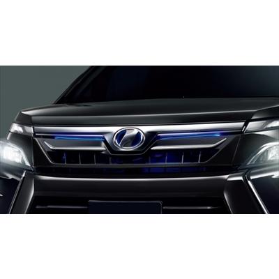 TRD ヴォクシー/ハイブリッド 80系 後期 フロントグリル LED付