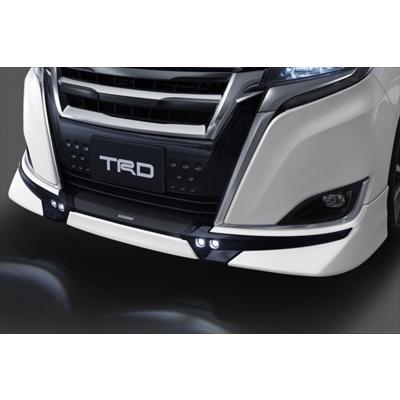 TRD エスクァイア 80系 後期 フロントスポイラー LED付き 素地 TRD エスクァイア 80系 後期 フロントスポイラー LED付き 素地