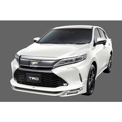 TRD ハリアー 60系 後期 フロントスポイラー Ver.1(LED付) 素地 TRD ハリアー 60系 後期 フロントスポイラー Ver.1(LED付) 素地