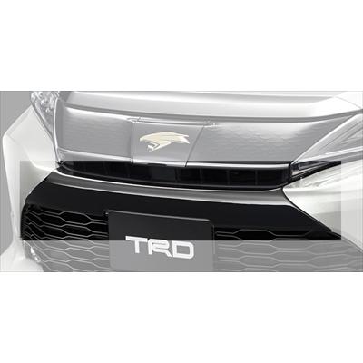 TRD ハリアー 60系 後期 フロントバンパーガーニッシュ ブラック