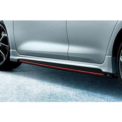 TRD カローラスポーツ 210系 サイドスカート PPE製 塗装取付込