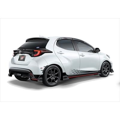 TRD 1#系/21#系 ヤリス GRサイドスカート（艶消し黒） : エアロ