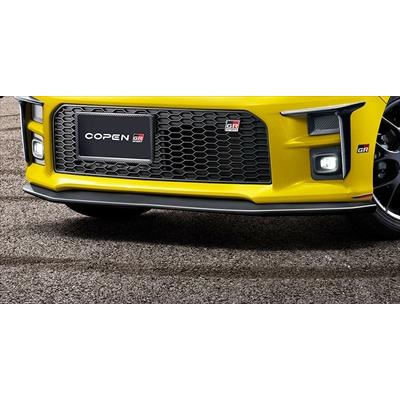 TRD コペン GR SPORT GRフロントスポイラー 取付込 : エアロ.カスタム