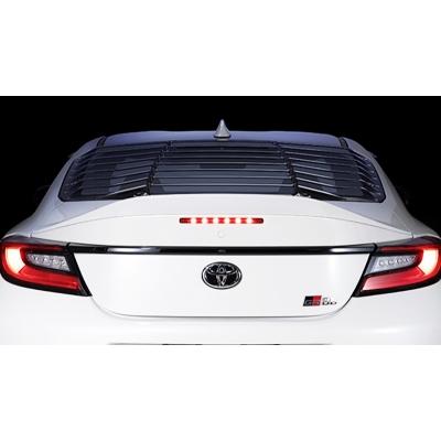 TRD ZN8 GR86 GRリヤウインドウルーバー : エアロ.カスタムパーツの