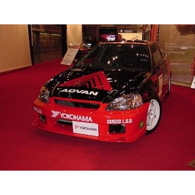 シビック EK フロントバンパー 後期 塗装取付込 : エアロ.カスタム