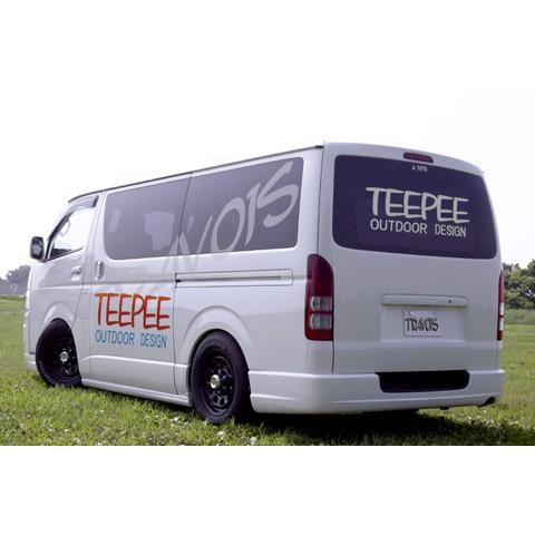 ハイエース 0系 標準ボディ リアバンパー 塗装済み エアロ カスタムパーツのtoptuner 通販 Paypayモール