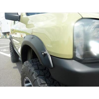 ジムニー JB23 オーバーフェンダー 35ミリ 塗装済み : エアロ.カスタム