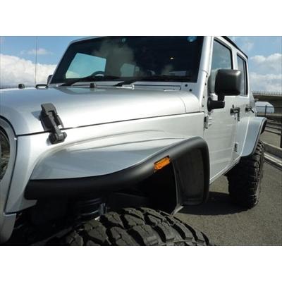 ＪＫラングラー ５０ｍｍワイド　ＴＲＣフラットフェンダー JEEP WRANGLER JK 50mmワイド TRCフラットフェンダー : エアロ