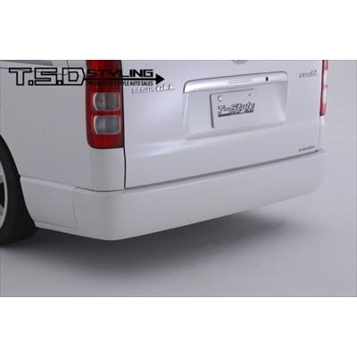 ハイエース 200系 1-4型 標準ボディ リアバンパー マフラー穴有