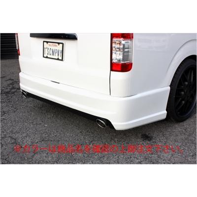 ハイエース 200系 1-4型 標準ボディ リアバンパー (メグチップ付) 塗 
