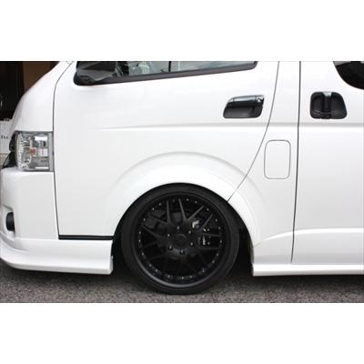 T's FACTORY オーバーフェンダー070パールホワイト ハイエース ティスファクトリー オーバーフェンダー 070パール