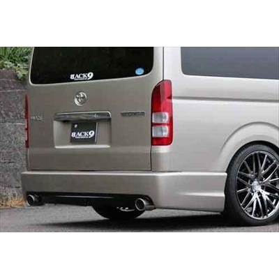 ハイエース 200系 ワゴン ワイドボディ リアバンパー Ver 3 左右出し