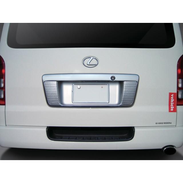 ハイエース 0系 ワイド リアナンバーガーニッシュ エアロ カスタムパーツのtoptuner 通販 Paypayモール