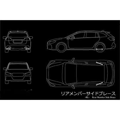 NCEC ロードスター 2.0L リアメンバーブレース : urjz000782 : エアロ