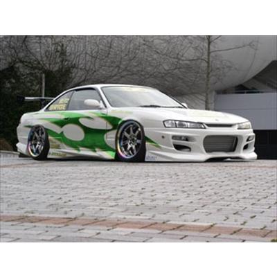 シルビア S14 後期 Type-S 3点kit 塗装取付込 : エアロ.カスタムパーツ 