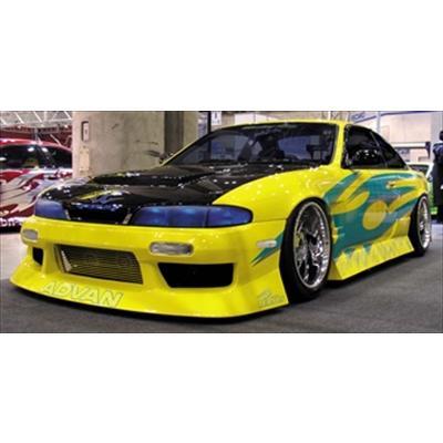 シルビア S14 前期 Type-4 3点kit 塗装取付込 - 外装、ボディパーツ | 首都