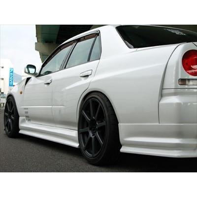 スカイラインセダン R34 TYPE-R リアフェンダー (ドア部単品) 塗装済み